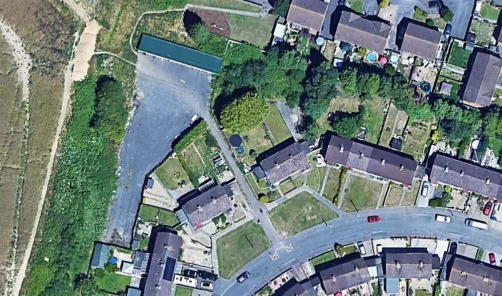 The brownfield site is in Ramsbridge Crescent, Salisbury. Picture: Google