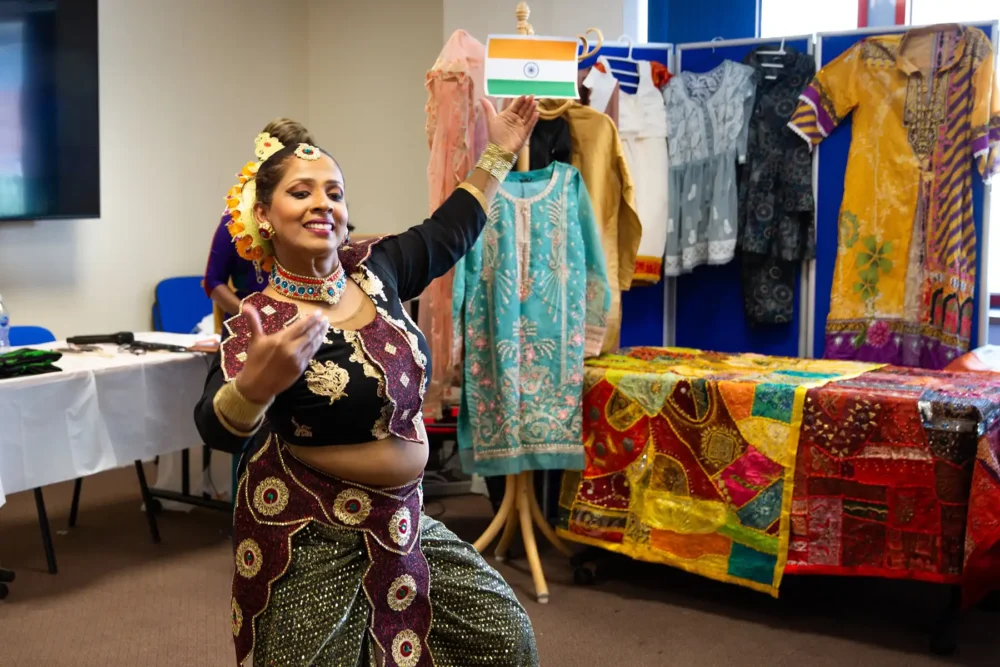 Salisbury District Hospital held a South Asian History Month celebration