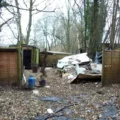 Problems started at the site, to the rear of The Brambles in Salisbury, in 2019. Picture: Wiltshire Council