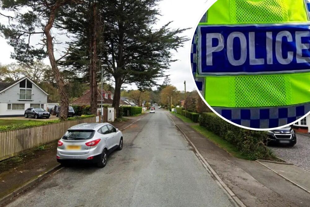 Burglars gained entry to a property in Beaufoys Avenue, Ferndown. Picture: Google