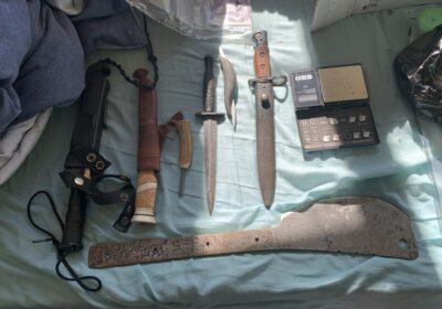 Weapons seized by police Picture: Wiltshire Police