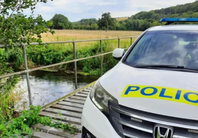 Officers from the Rural Crime Team were out and about near Salisbury. Picture: Wiltshire Police