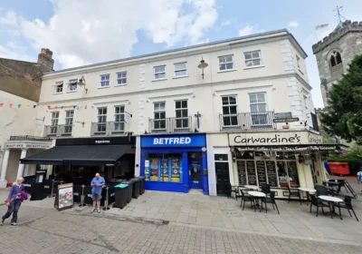 The scheme would see flats developed over 2-10 Bridge Street in Salisbury. Picture: Google