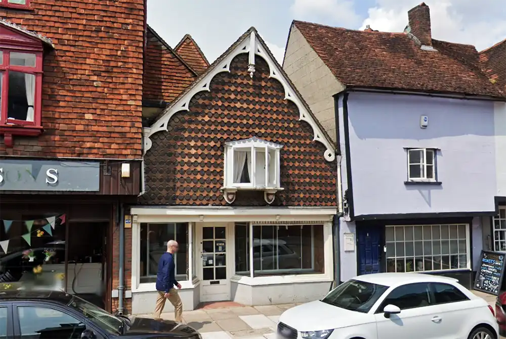 The former Castle Galleries medal and coin shop in Castle Street, Salisbury, could be converted in to a home. Picture: Google