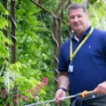 Richard Marks says he looks forward to volunteering at Horatio’s Garden in Salisbury, where he relishes the calmness of the garden and the feelgood factor it brings