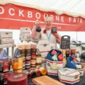 More than 100 stalls are on offer at the Rockbourne Fair, at Salisbury Racecourse. Picture: Spencer Mulholland