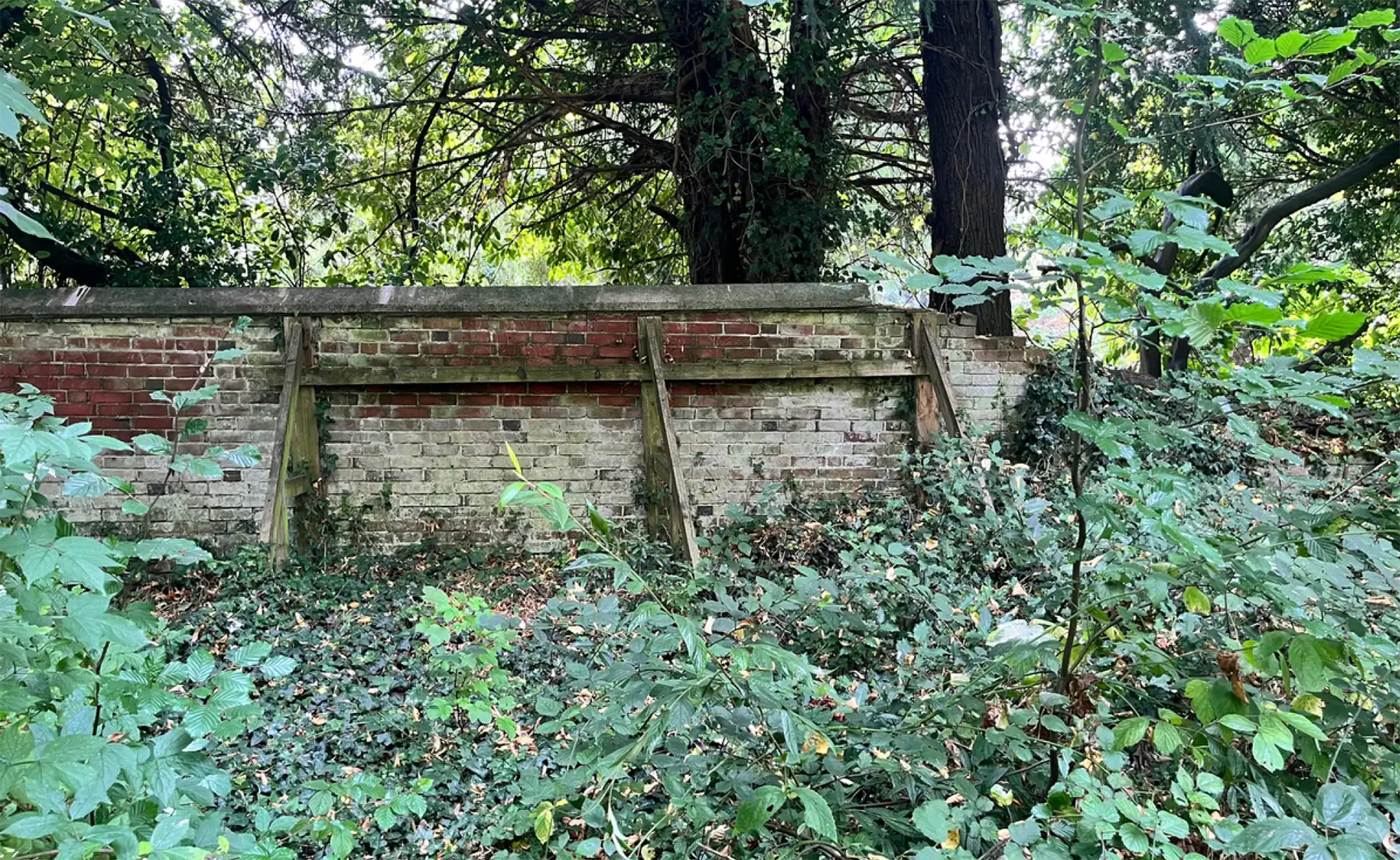 Walls have been damaged over many years at Salisbury Crematorium. Picture: PS Architecture/Wiltshire Council