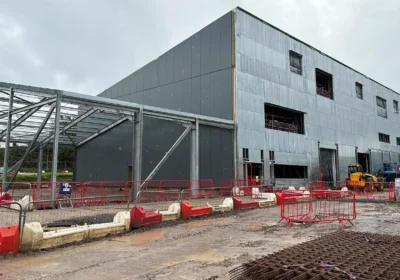 The state-of-the-art facility being built at Warminster Garrison. Picture: Crown Copyright 2024