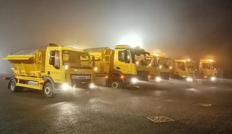 Wiltshire Council gritters are ready to go