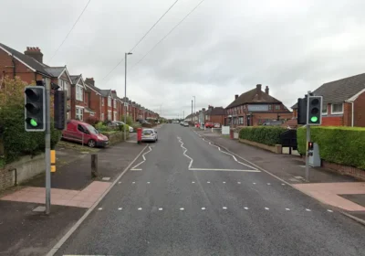 A silver Ford Focus ran a red light and fled police in the Devizes Road area, near the Royal Oak pub, in Salisbury. Picture: Google