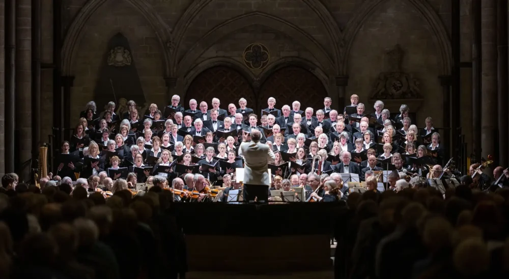 The Salisbury Musical Society in action