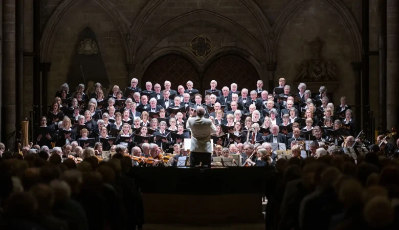 The Salisbury Musical Society in action