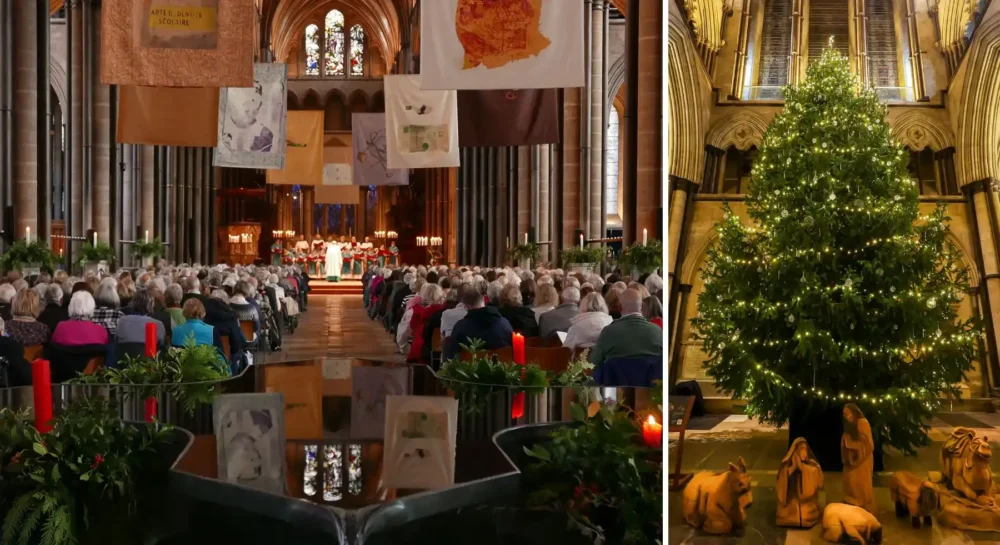 A raft of special events are planned for Christmas at Salisbury Cathedral. Pictures: Finnbarr Webster/Spencer Mulholland