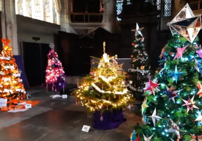 Around 100 trees will be on display at St Thomas's Church in Salisbury