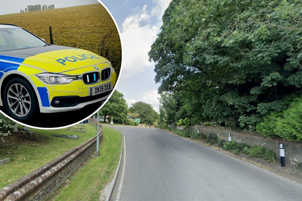 Police are probing a number of incidents on the A338 in Collingbourne Ducis. Picture: Google