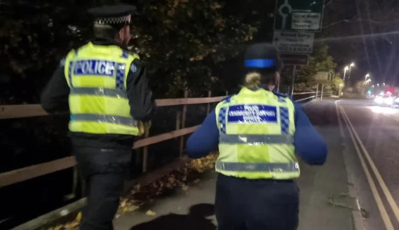 Police said anti-social behaviour spiked in Tidworth on Halloween night. Picture: Wiltshire Police