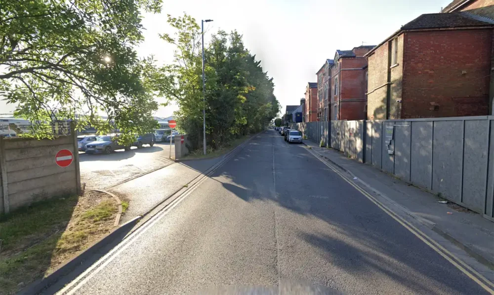 The work will install a pedestrian crossing in Churchfields Road, Salisbury. Picture; Google