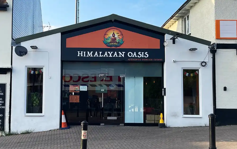 Himalayan Oasis has been named alongside some of the UK's most prestigious restaurants