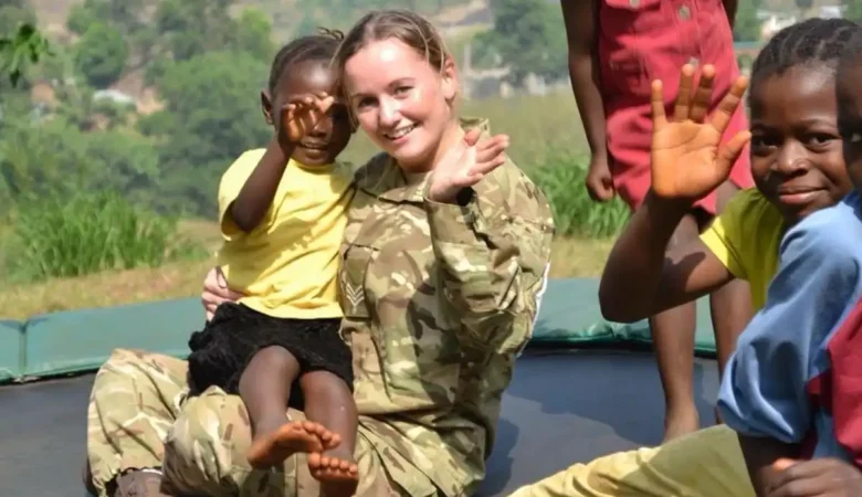 Julie-Anne Fulford in Sierra Leone