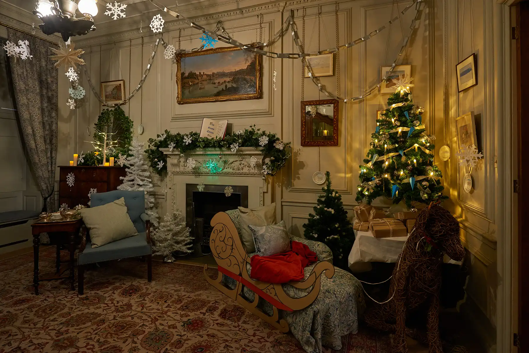 The Snow Queen at Mompesson House. Picture: National Trust/Trevor Ray Hart