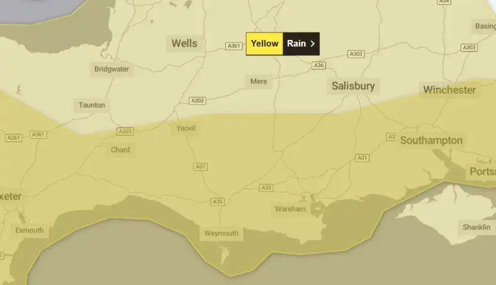 The Met Office has issued several weather warnings for Wiltshire. Picture: Met Office