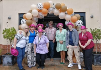 The care home's summer party saw £412.50 raised for charity Picture: Elmfield Care