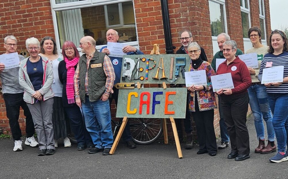 The café was first set up in 2019 Picture: Salisbury Repair Café