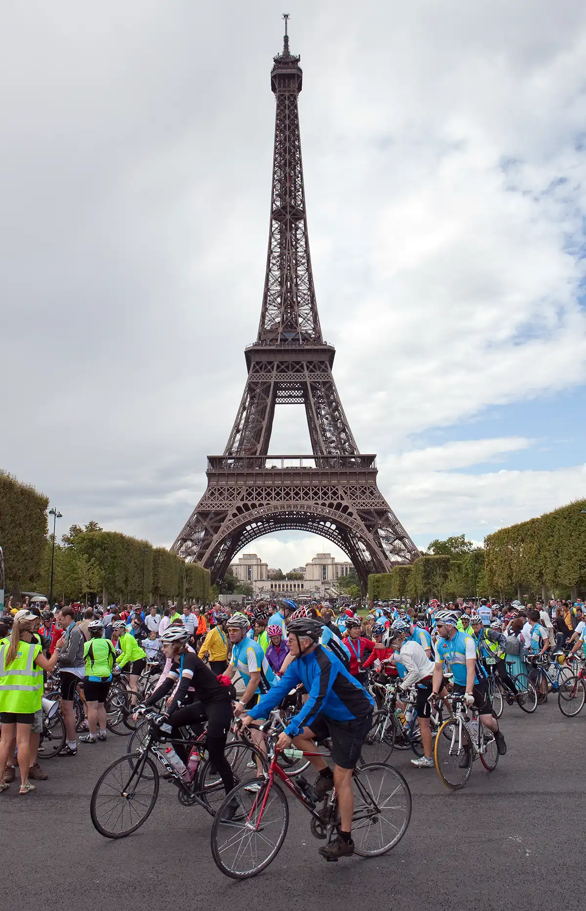 Pedal for the Stars takes participants to Paris. Picture: Discover Adventure