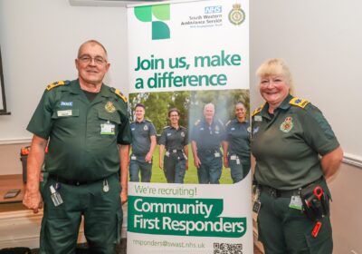 Community First Responders, David and Julie Netton Picture: Salisbury Rotary Club