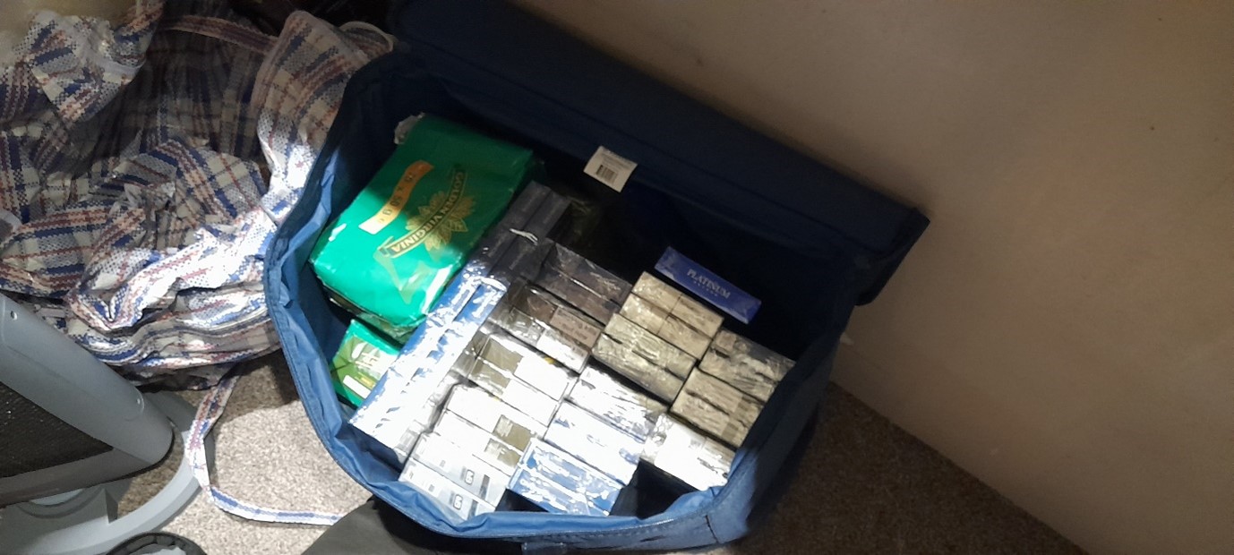 Some of the seized illegal tobacco Picture: Wiltshire Council 