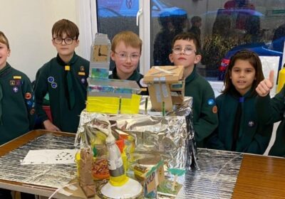 The winning team, Cubs from the 8th Salisbury Picture: Salisbury District Cubs