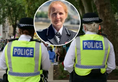 Chief Constable of Wiltshire Police Catherine Roper, inset, has vowed not to cut officer numbers