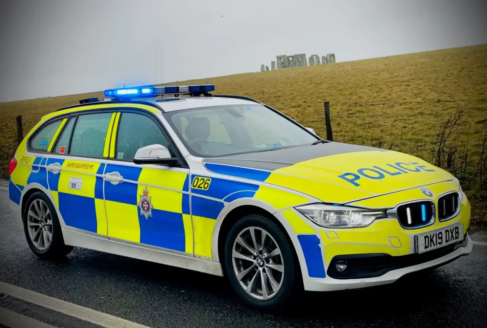 The number of police vehicles will be assessed as part of the plans. Picture: Wiltshire Police