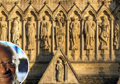 Statues on the West Front of Salisbury Cathedral Picture: Finnbarr Webster