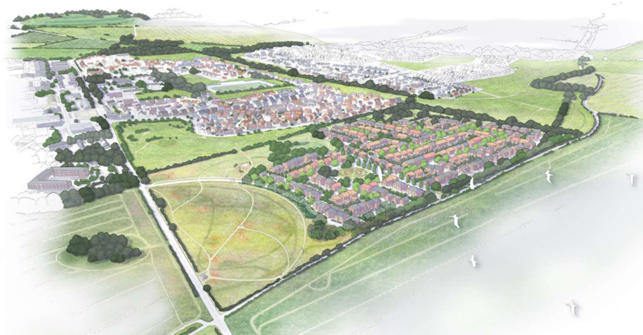 An artist's impression of the site Picture: Bloom Homes