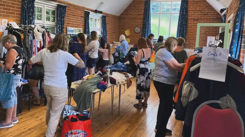 The event has been running since 2023 Picture: Alderbury Clothing Exchange