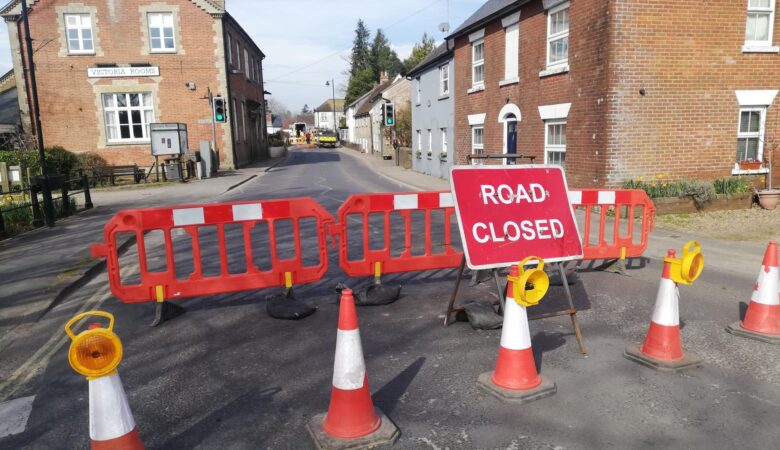 The town centre it still open to visitors Picture: Fordingbridge Town Council