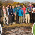 Salisbury Scouts also witnessed a demonstration of controlled gorse burning Picture Mark Warner