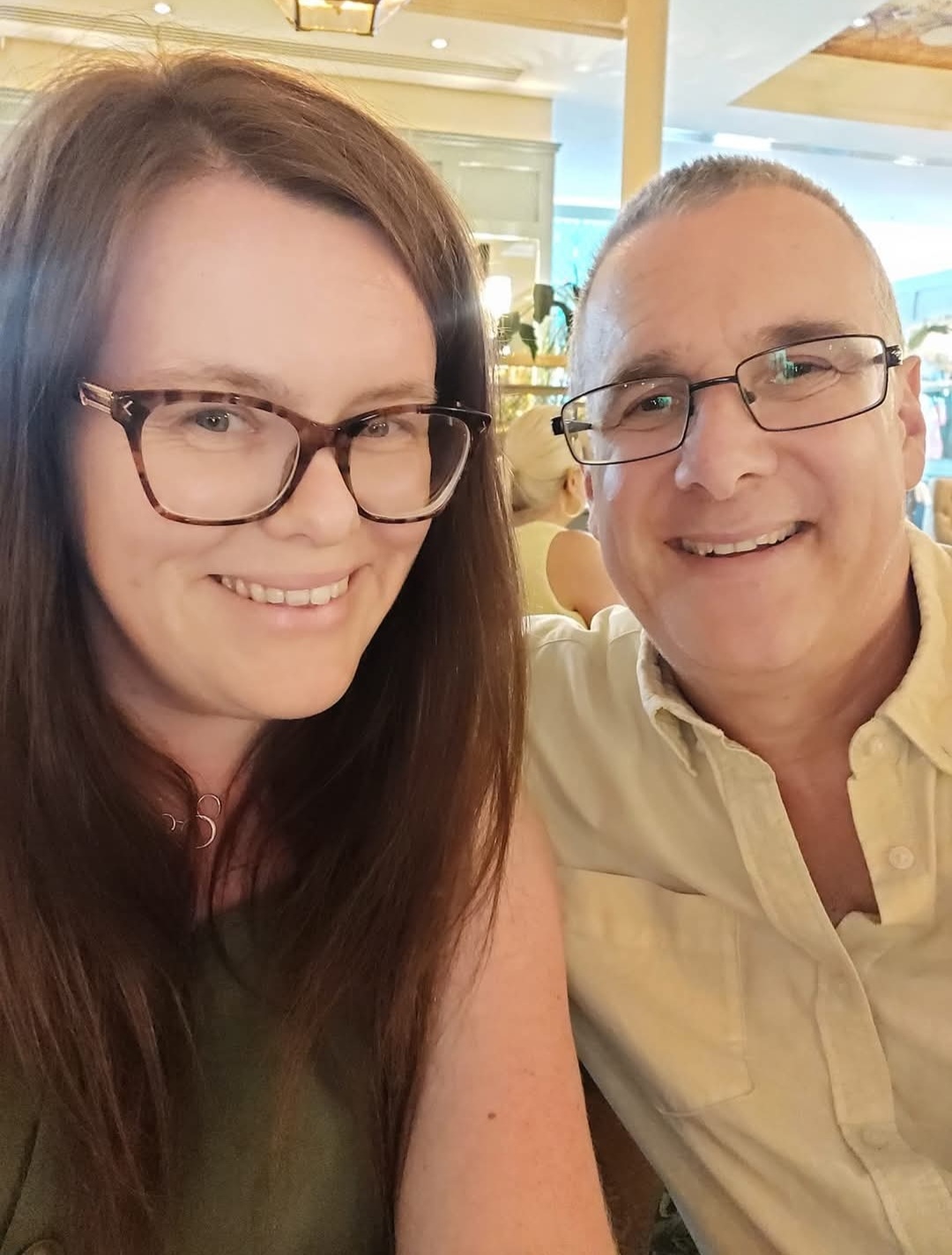 Marie with her husband Trevor Picture: The Stars Appeal
