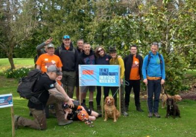 The fundraising team Picture: Combat Stress