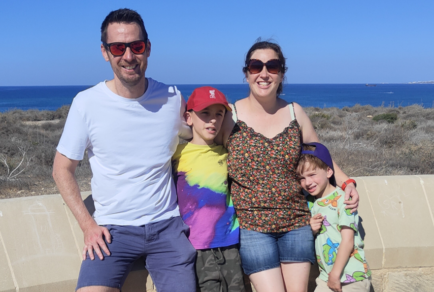 The Griffett family Picture: The Stars Appeal