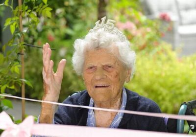 Ethel has revealed her secrets to a long and happy life Picture: Hallmark Lakeview Luxury Care Home