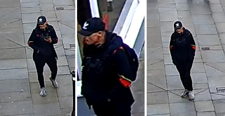 Police want to speak to this man Pictures: Salisbury Police