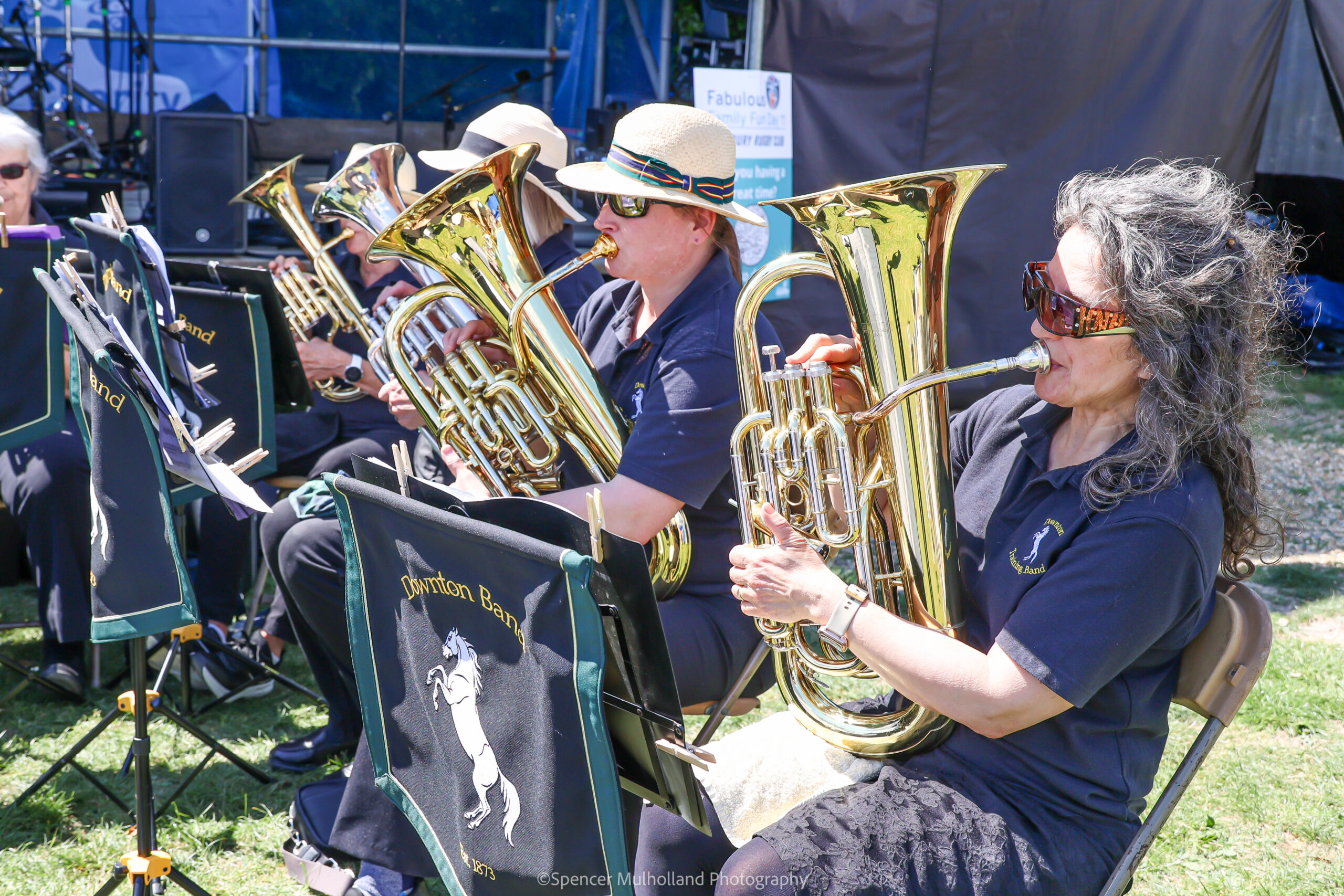 The Downton Band was one of the many musical acts performing at the Fabulous Family Fun Day Picture: