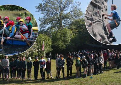 The Scouts took part in plenty of activities over the weekend Picture: Mark Warner