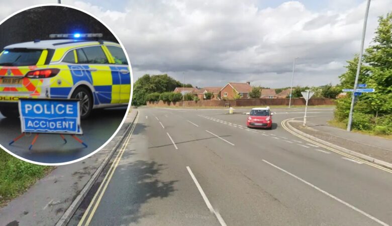 The crash happened in Odstock Road, near the Rowbarrow junction, in Salisbury. Picture: Google