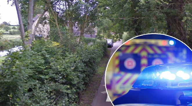 Police say the suspect is white with a short beard Picture: Google