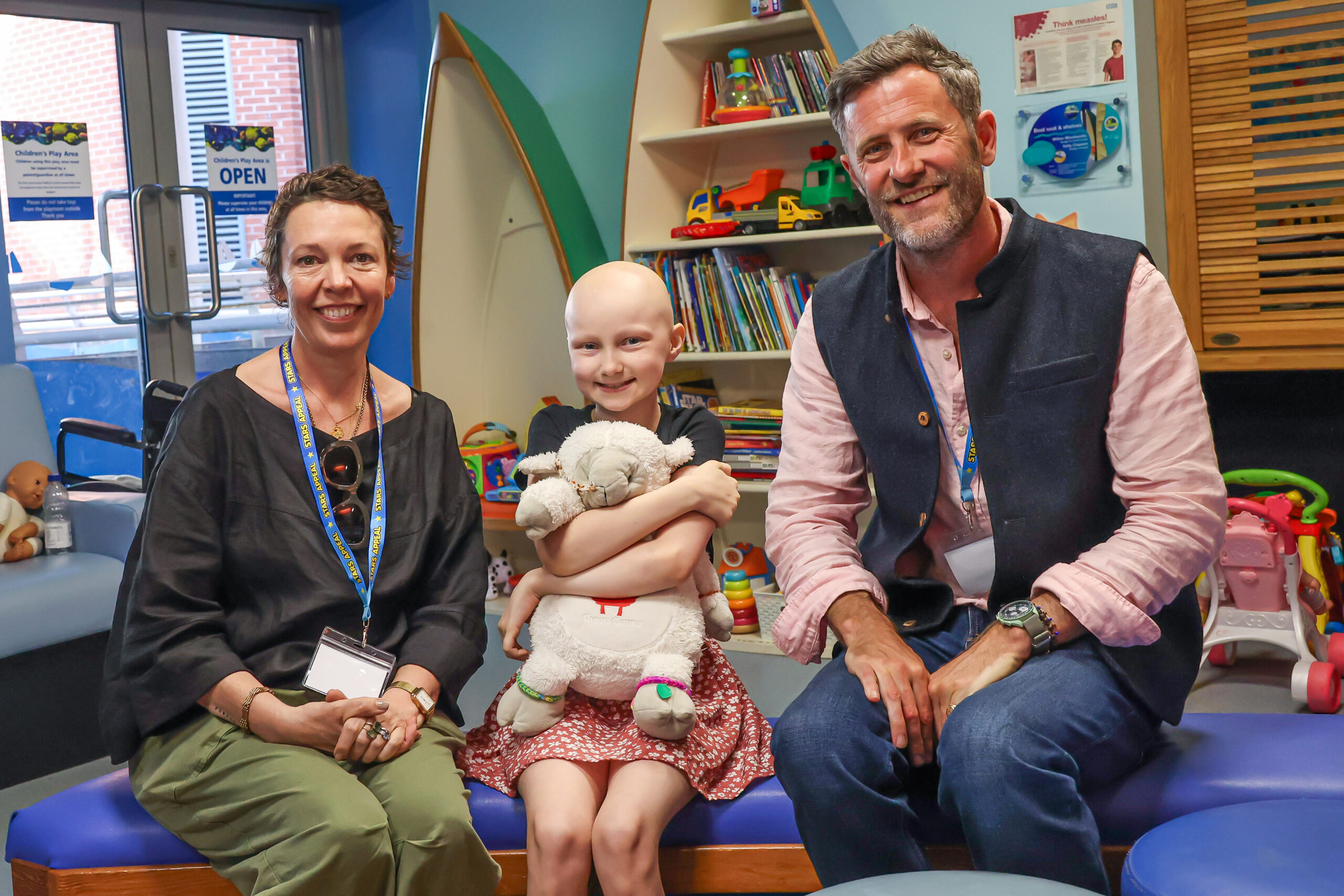 Olivia Coleman at SDH supporting Stars Picture: Spencer Mulholland