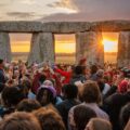 25,000 people attended Stonehenge for the summer solstice this year Picture: English Heritage