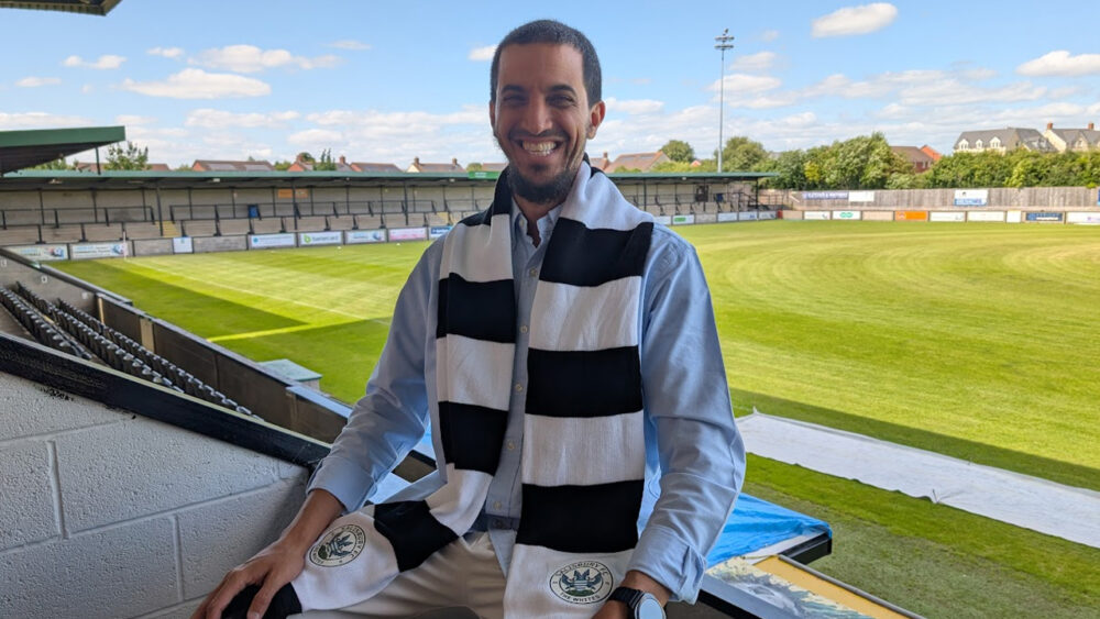 New investor Ali Alhamad Picture: Salisbury FC